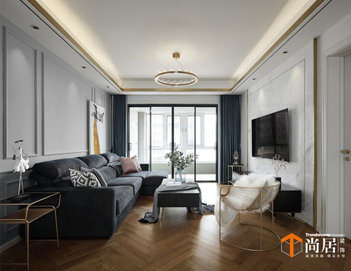 中電頤和府邸||105平||現代輕奢